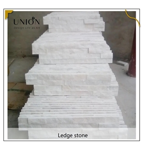 UNION DECO White Quartzite Stone Veneer For Wall Cladding