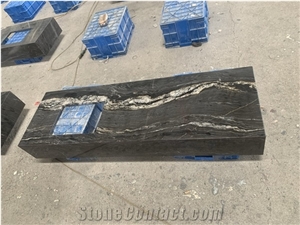 Cosmic Black Granite Countertop
