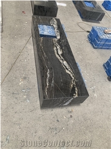Cosmic Black Granite Countertop