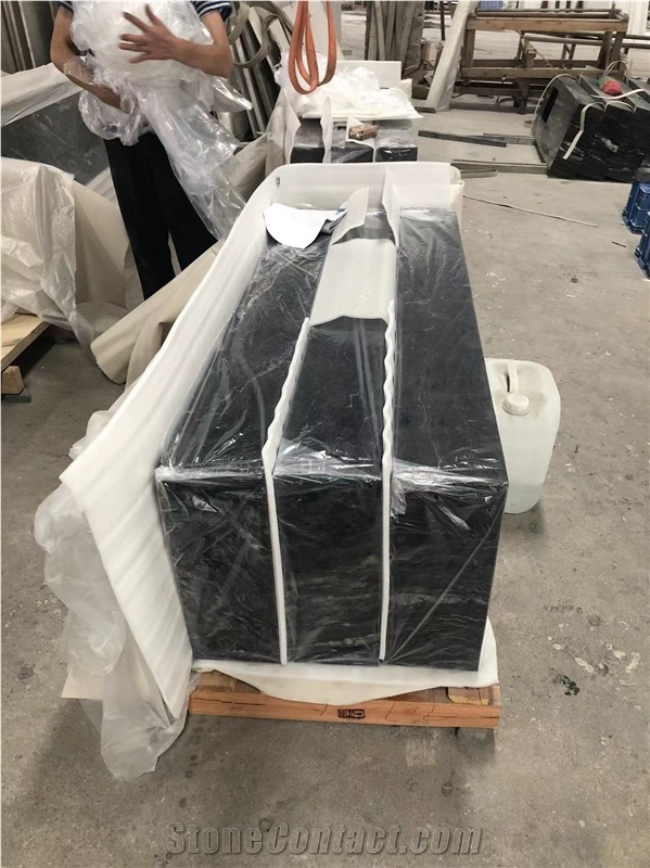 Cosmic Black Granite Countertop
