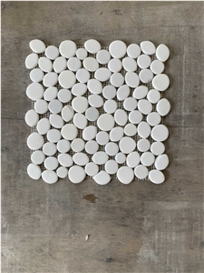 Natural Stone Pebbles Mosaic Wall & Floor Tile