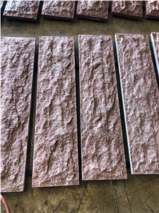 Ruby Red Granite Split Face Wall&Facade