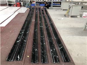 Veria Green Marble Molding&Border