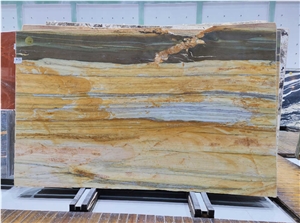 Calypso Gold Quartzite Slab