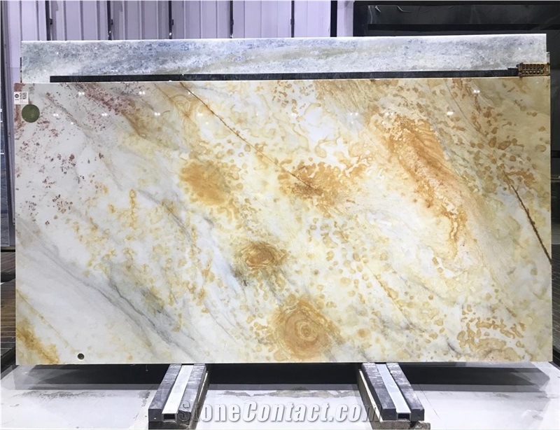 Golden Imperial Quartzite Slab