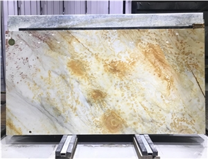 Golden Imperial Quartzite Slab