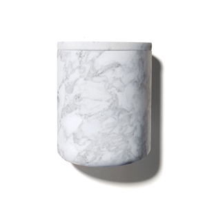 Marble Candle Jars With Lid