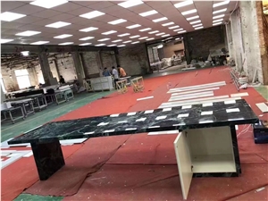 Green Coor Sintered Stone Tabletops