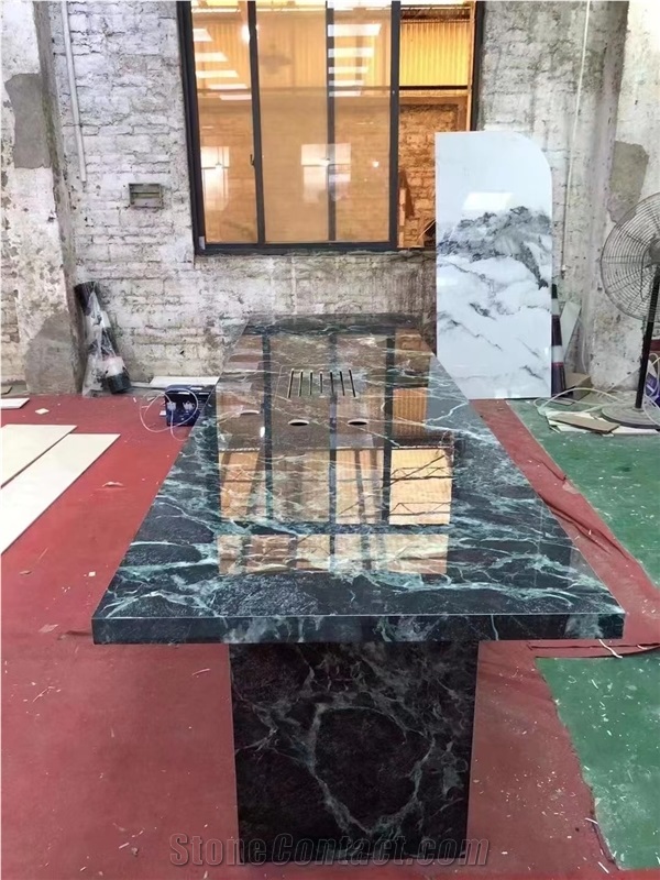 Green Coor Sintered Stone Tabletops