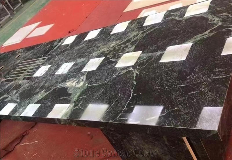 Green Coor Sintered Stone Tabletops