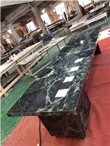 Green Coor Sintered Stone Tabletops
