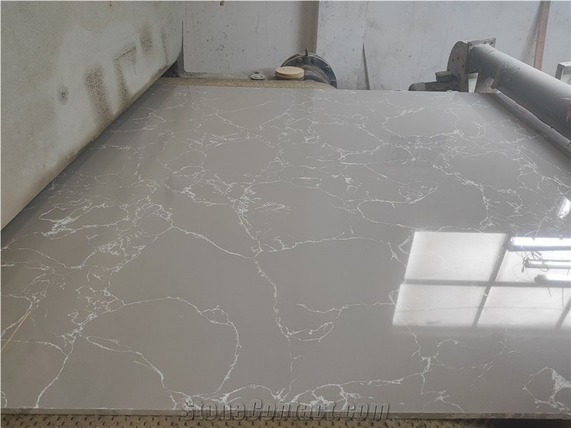 Hemes Grey Quartz, Engineered Stone