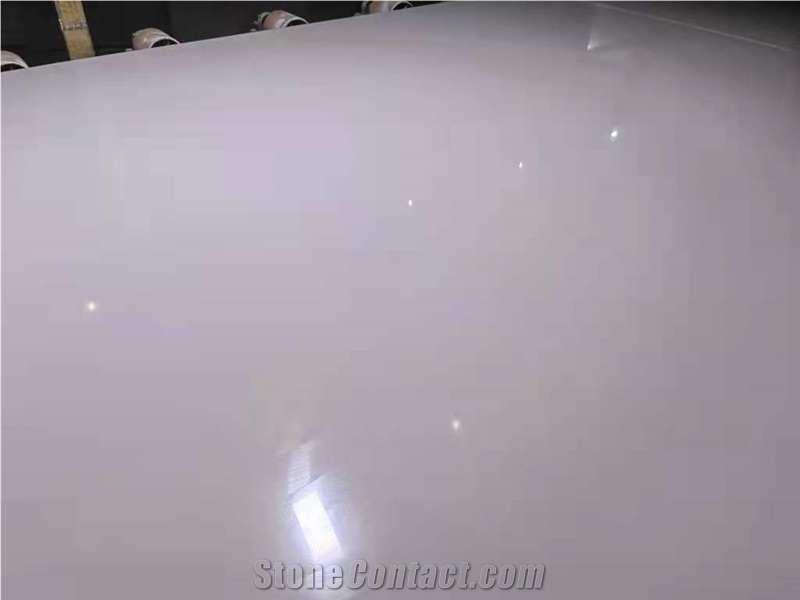 Pure White Engineered Slabs ,Artifical Stone Slabs