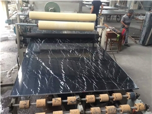 Cheap Price Nero Marquina Black Marble Slabs