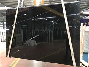 Cheap Price Nero Marquina Black Marble Slabs