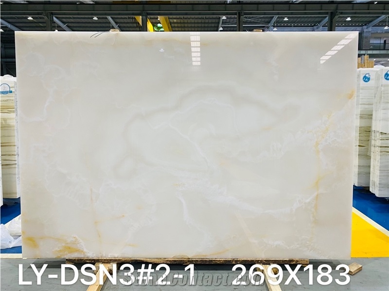 Natural Stone White Onyx Slabs