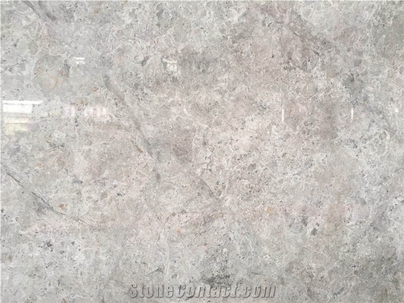 Cloudy Grey Marble Slabs