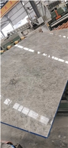 Cloudy Grey Marble Slabs