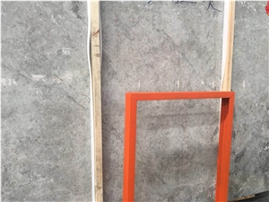 Cloudy Grey Marble Slabs