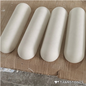 Boat Shape Lighting Box Flexible Stone Translucent Alabaster