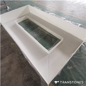 Ceiling Pendant Translucent Artificial Onyx Customized Lamp