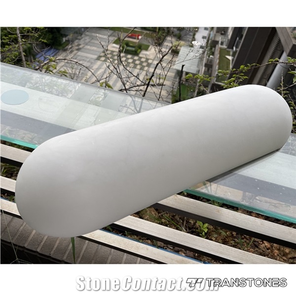 Translucent Honed Customized Size Boat Shape Alabaster Light