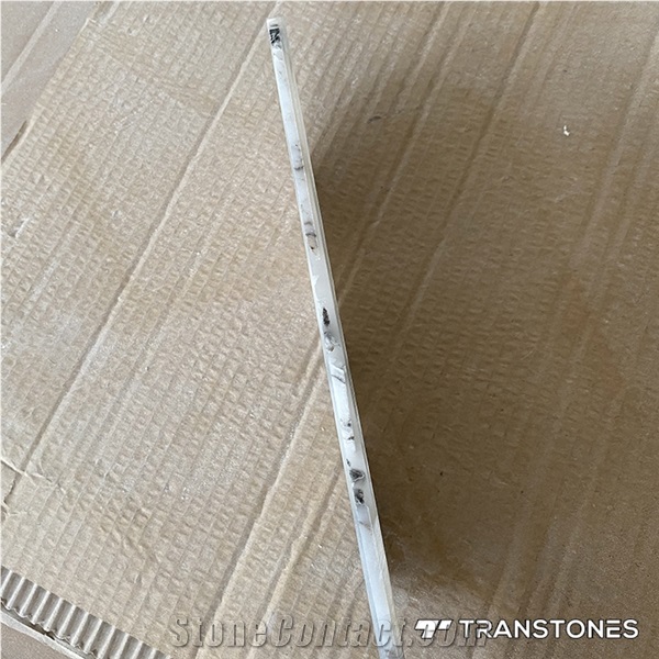 Translucent Polished Customized Design Artificial Onyx Sheet