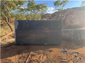 Zambia Black Granite Blocks
