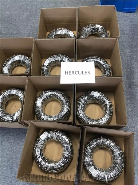 Sintered Diamond Wire Saw Rope For Marble Quarry