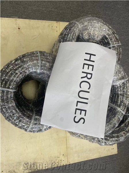 Spring Rope Saw Diamond Wire For Cutting Marble Quarrying
