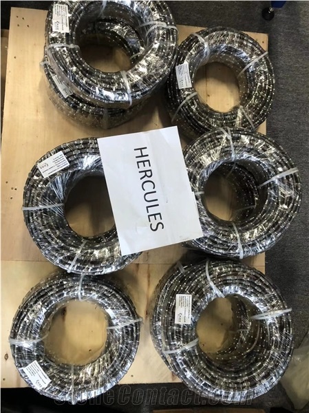 Spring Rope Saw Diamond Wire For Cutting Marble Quarrying