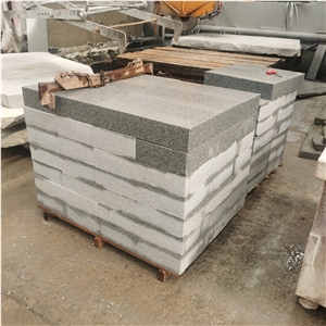 Balma Grey Granite G603 Bush Hammered Curbstone / Side Stone