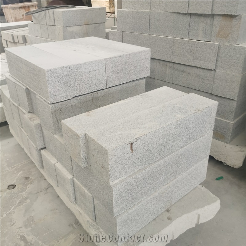 Balma Grey Granite G603 Bush Hammered Curbstone / Side Stone