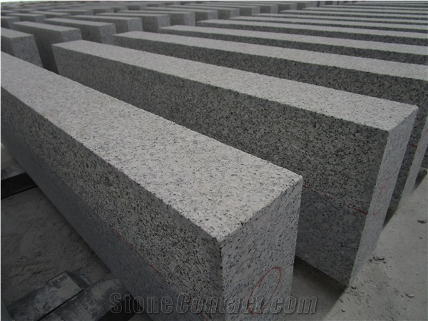 Bush Hammere G603 Bianco Bacuo White Granite Kerbstone