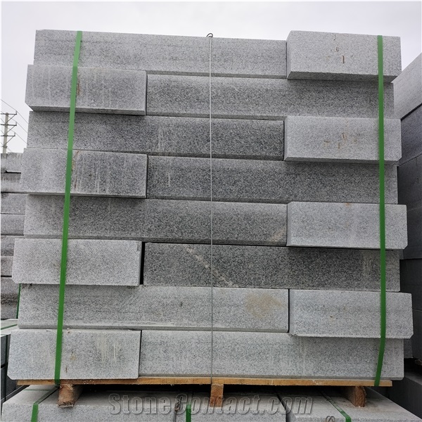 Bush Hammere G603 Bianco Bacuo White Granite Kerbstone