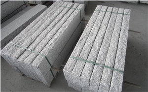 Bush Hammered Split Sesame White Granite G603 Palisades