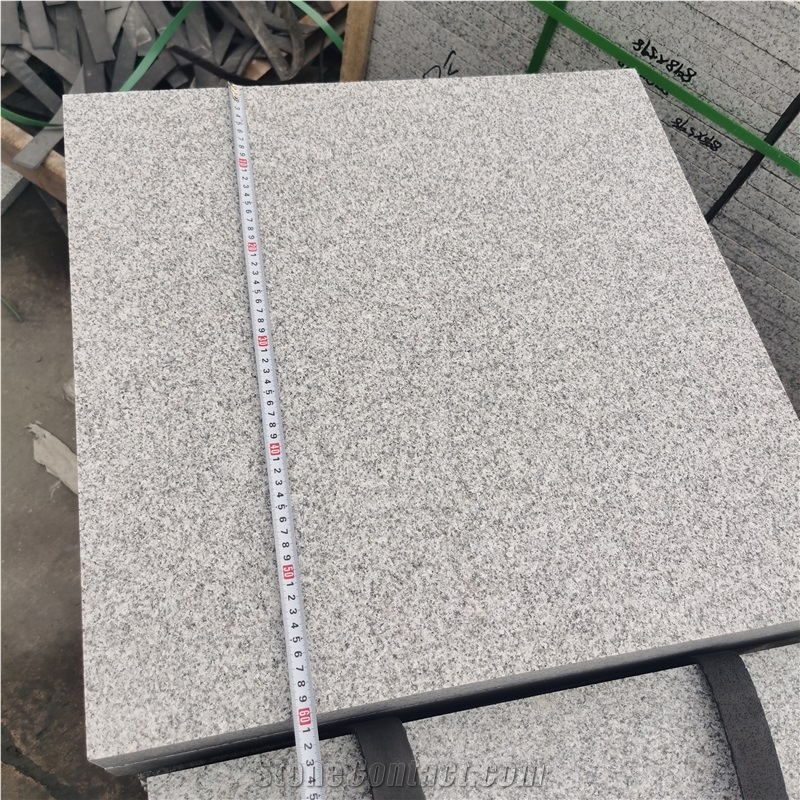 Cheap Flamed New G603 Granite White Floor Paving Stone