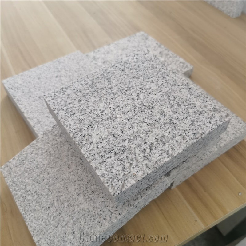 Cheap Flamed New G603 Granite White Floor Paving Stone