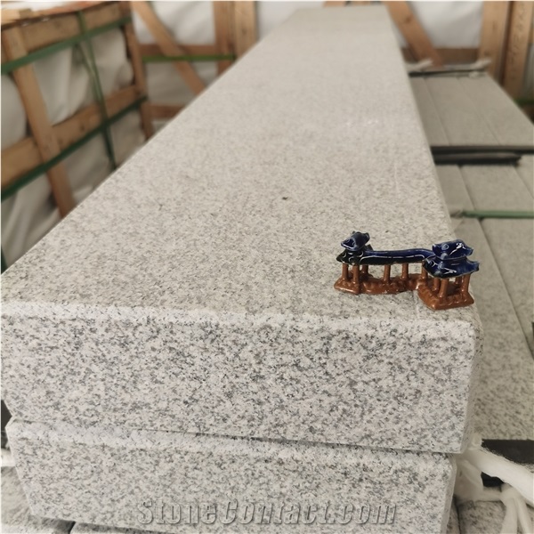 Cheap Grey New G603 Granite Flamed Stone Steps&Stair