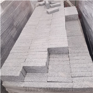 Cheap New G603 Granite Light Grey Granite Cobble Pavers