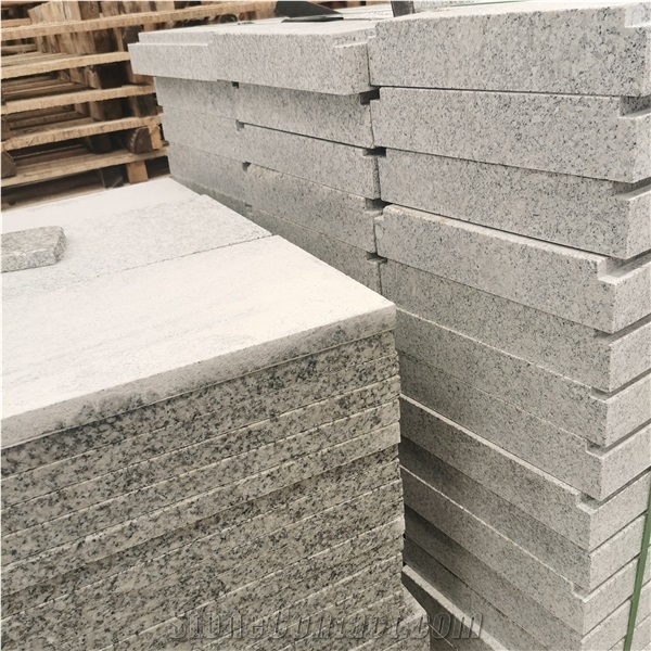 China New G603 Granite Sesame White Kerb Stones Best Price