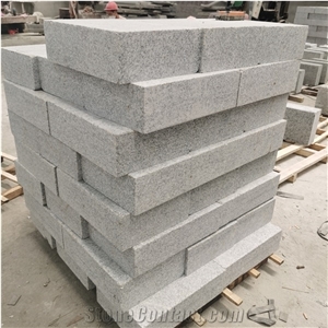 China New G603 Granite Sesame White Kerb Stones Best Price