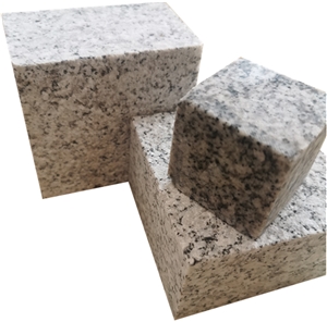 China New White G603 Cubes Granite Cobblestone For Sell China New White G603 Cubes Granite Cobblestone For Sell