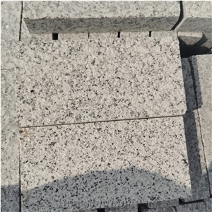 China White New G603 Flamed Granite  Cobble Pavers Stone