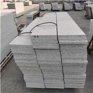 Chinese Light Grey New G602 Granite Polished Steps/Risers