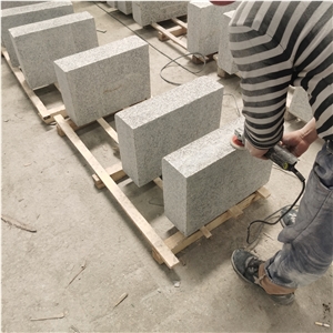 Customized Bianco Crystal G603 Granite Side Stone