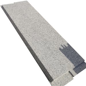 Hubei High Quality Crystal Grey Granite G603 Polished Steps