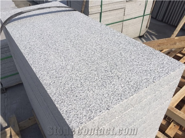 Padang Sesame Light G603 Granite Bush Hammered Tiles