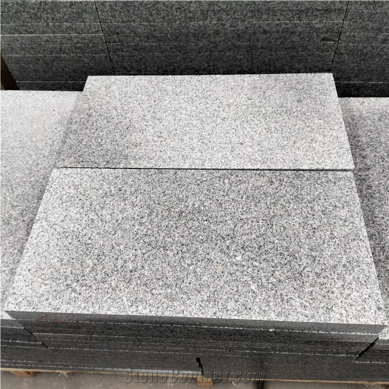 Padang Sesame Light G603 Granite Bush Hammered Tiles