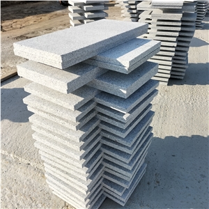 Padang Sesame Light G603 Granite Bush Hammered Tiles